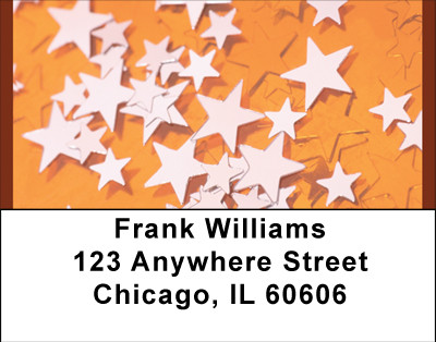 Color Me Stars Address Labels | LBBBH-85
