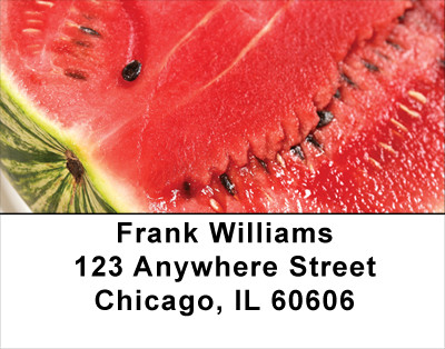 Watermelon Address Labels | LBFOD-44