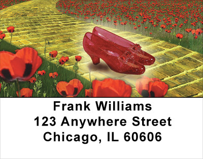 Yellow Brick Road Address Labels | LBFUN-16