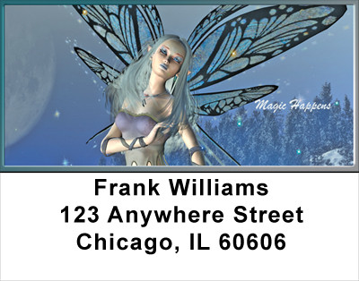 Winter Fairies Address Labels | LBFUN-38