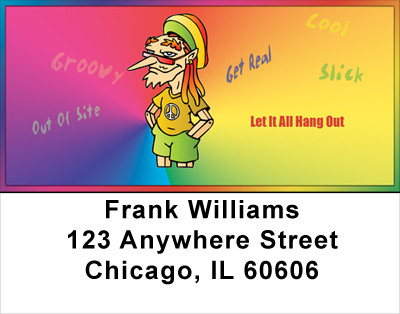 Let It All Hang Out Address Labels | LBFUN-45