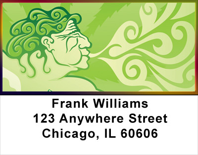 Rastaman Mania Address Labels | LBFUN-48