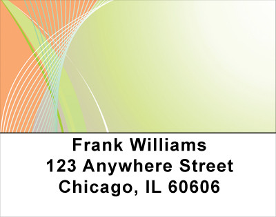 Pastel Techno Address Labels | LBGEO-95