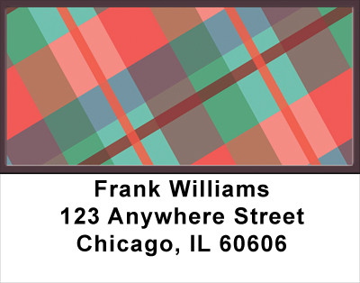 Playin' In Plaids Address Labels | LBGEP-31