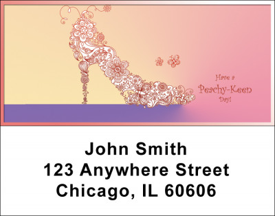 Peachy Keen Days Address Labels | LBGIR-11
