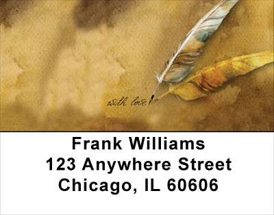 With Love Address Labels | LBLOV-09