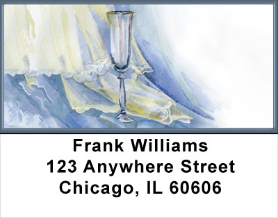Romance With Wine And Lace Address Labels | LBLOV-10