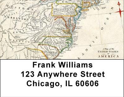 Historical East Coast Address Labels | LBMIL-13