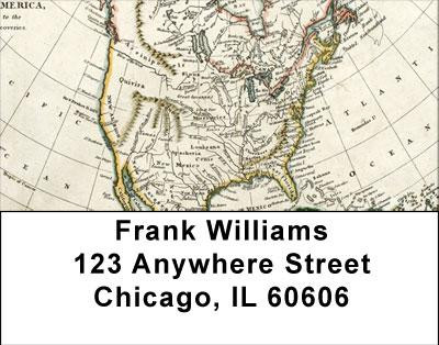 Historical North America Address Labels | LBMIL-15