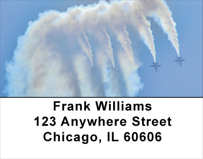 Blue Angels Address Labels | LBMIL-39