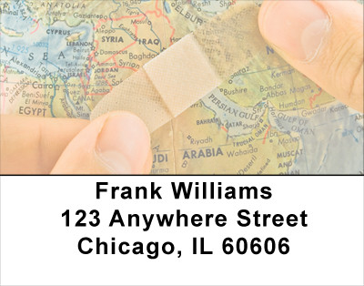 Heal The Persian Gulf Address Labels | LBMIL-49