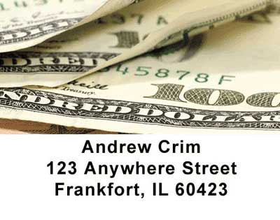 Money Address Labels | LBMON-01