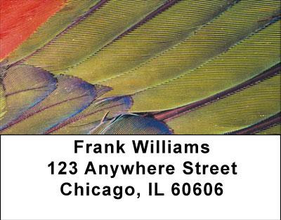 Feather Me Address Labels | LBNAT-24