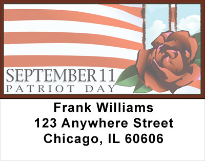 Patriot Day Address Labels | LBPAT-29