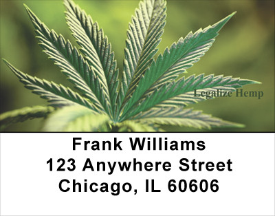 Legalize Marijuana - Weed Address Labels | LBPAT-31