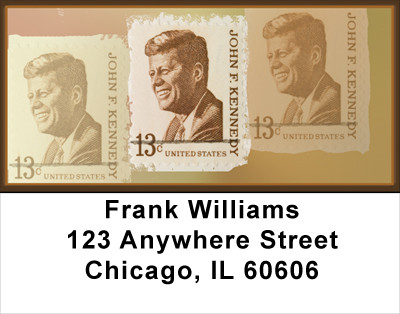 JFK Remembered Address Labels | LBPAT-35
