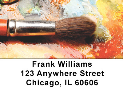 Colorful Palette Address Labels | LBPRO-04
