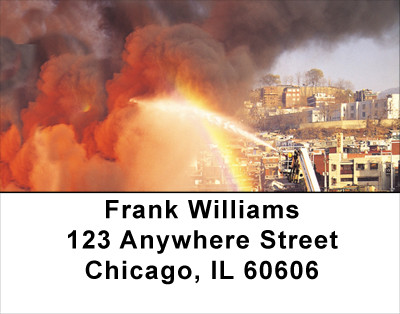 Firefighter Address Labels | LBPRO-14