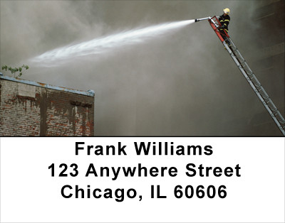 Fire Safety Address Labels | LBPRO-17