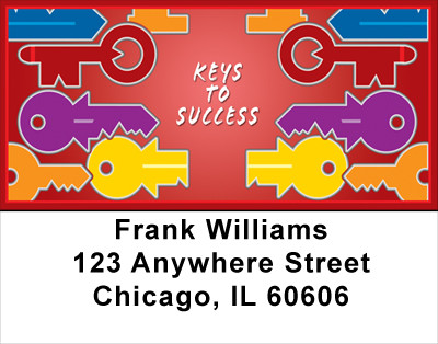 Keys To Success Address Labels | LBPRO-20