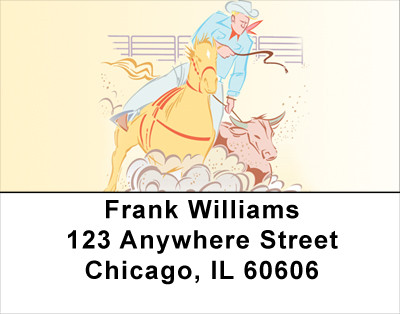 Rodeo Fun Address Labels | LBPRO-26