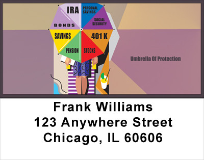 Umbrella Of Protection Address Labels | LBPRO-30