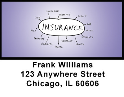 Insurance Address Labels | LBPRO-33