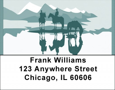 Mountain Riders Address Labels | LBQBA-07