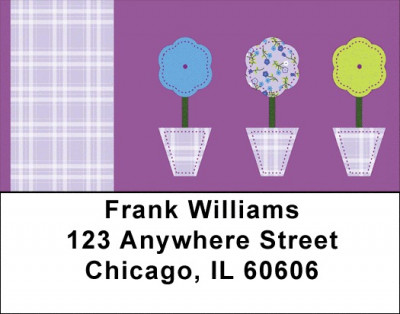 Fun With Fabric Address Labels | LBQBA-12