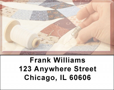 Old Fashioned Quilting Address Labels | LBQBA-14