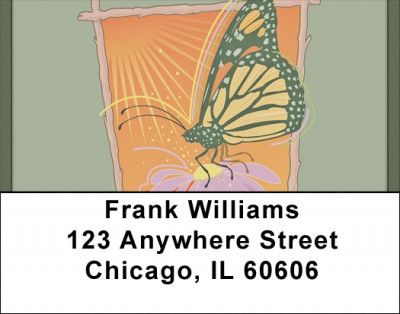 Monarch Maddness Address Labels | LBQBA-76