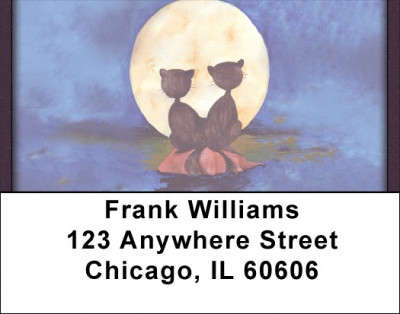 Catty Couples Address Labels | LBQBA-86