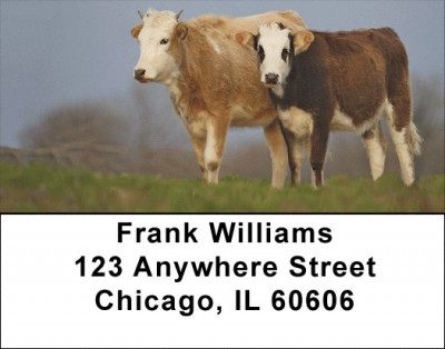 Animal Portraits Address Labels | LBQBB-06