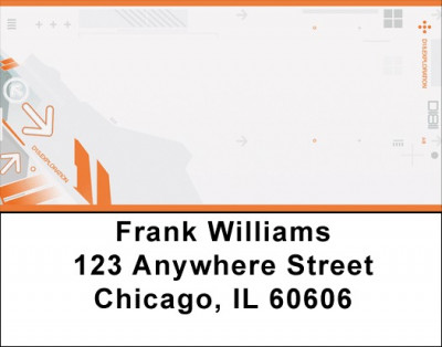 Energy Exploration Address Labels | LBQBD-68