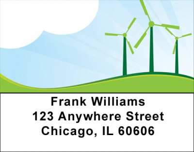 Clean Energy Address Labels | LBQBE-12