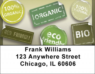 Environmental Stickers Address Labels | LBQBE-14