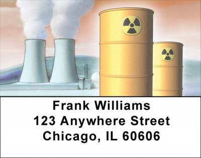 Nuclear Poser Address Labels | LBQBE-34