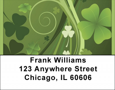 Lucky Clovers Address Labels | LBQBF-22