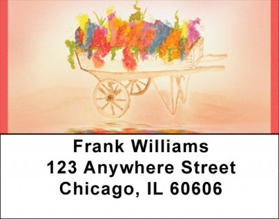 Spring In Bloom Address Labels | LBQBG-22