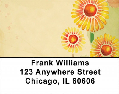 Vintage Simplicity Address Labels | LBQBG-28