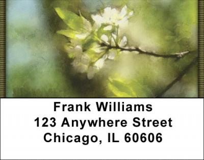 Springtime Blossoms Address Labels | LBQBG-33