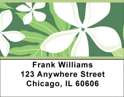 Hawaiian Springtime Address Labels | LBQBG-63