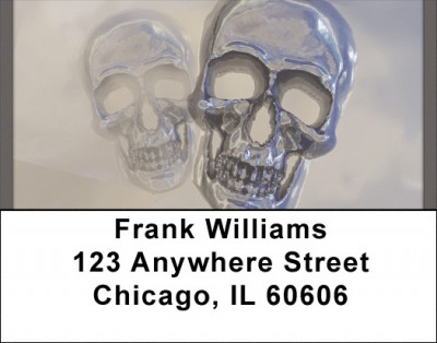 Shining Skulls Address Labels | LBQBI-09