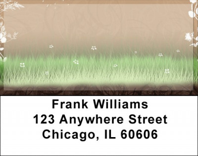 Watching Grass Grow Address Labels | LBQBI-20
