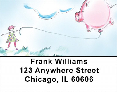 When Pigs Fly Address Labels | LBQBJ-04