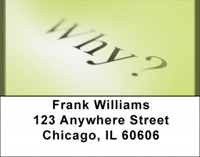 Why Address Labels | LBQBJ-28