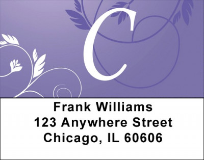 Purple Prosperity -C Address Labels | LBQBK-83