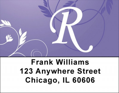 Purple Prosperity -R Address Labels | LBQBK-98