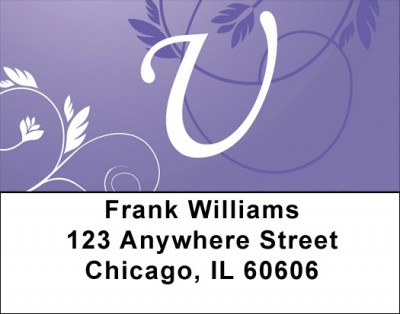 Purple Prosperity -U Address Labels | LBQBL-02