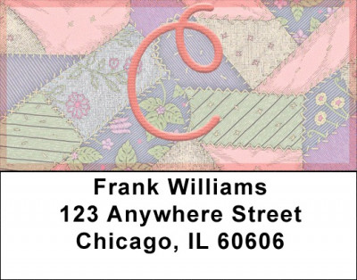 Shabby Chic Monograms - C Address Labels | LBQBL-62